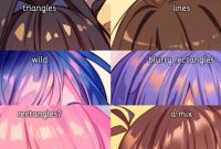 Coloring anime hair tutorial