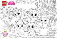 Disney princess animals coloring pages