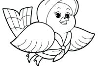 Animal easy coloring pages