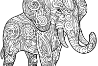 Coloring pages of big animals