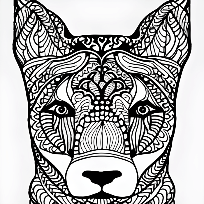 Feed animal black and white coloring page