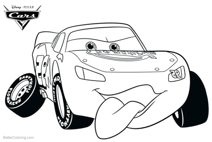 Cars 2 coloring book pages