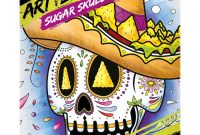 Crayola sugar skull coloring book