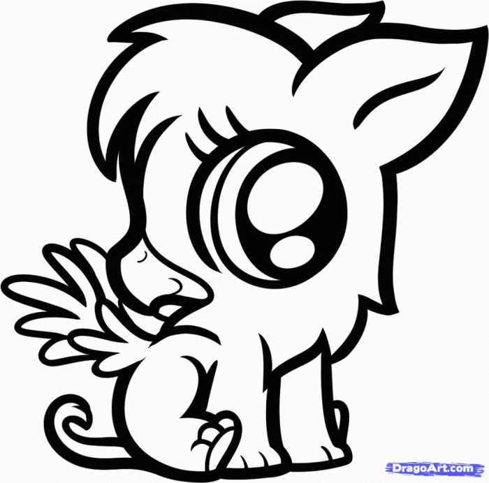 Cute animals coloring pages winter