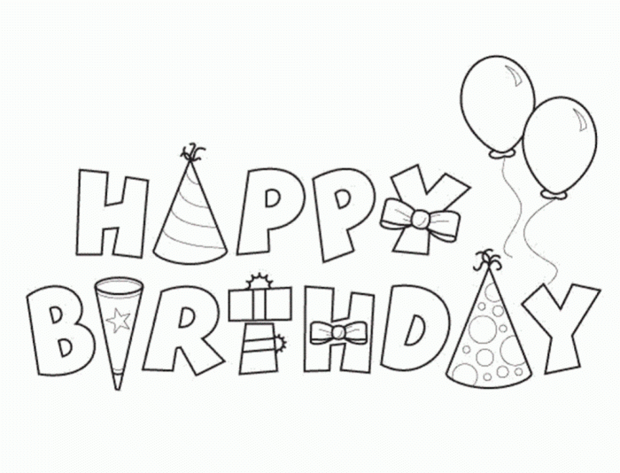 Coloring book birthday card