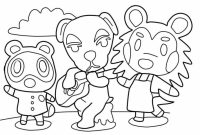 Digby animal crossing coloring pages