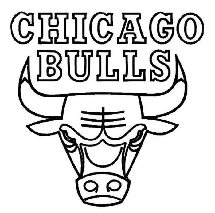 Chicago bulls coloring book