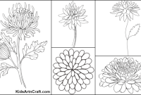 Chrysanthemum book coloring pages