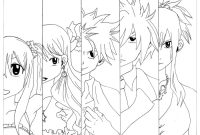 Fairytale anime coloring pages