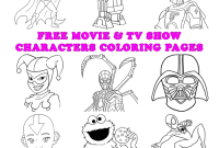 Coloring pages of animated p