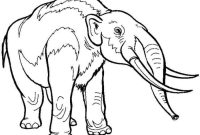 Extinct animal coloring pages