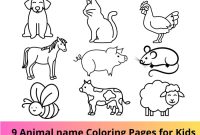 Esl coloring worksheets animals