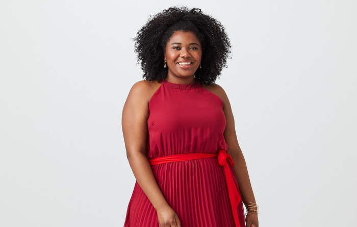 Wedding guest plus size dress