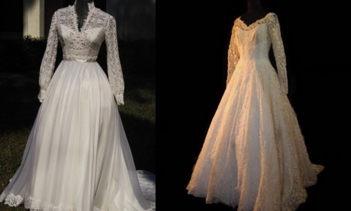 1950s vintage wedding dresses for sale