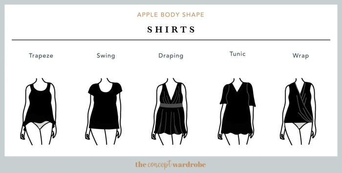 Wedding dresses for apple body shape