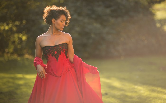 White red black wedding dresses