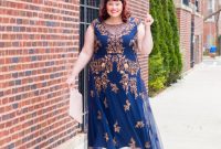 Wedding guest plus size dress