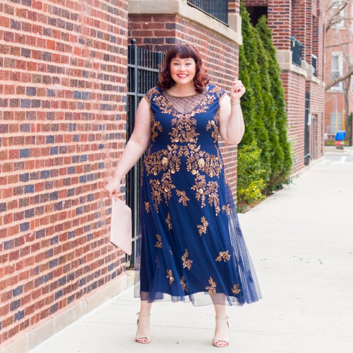 Wedding guest plus size dress