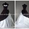 White Wedding Dress Black Accents A Style Guide