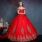 Blood Red Wedding Dress A Bold Choice