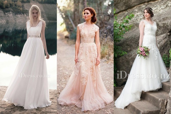 Affordable casual wedding dresses