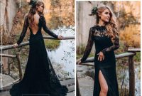 Black dresses for weddings guests