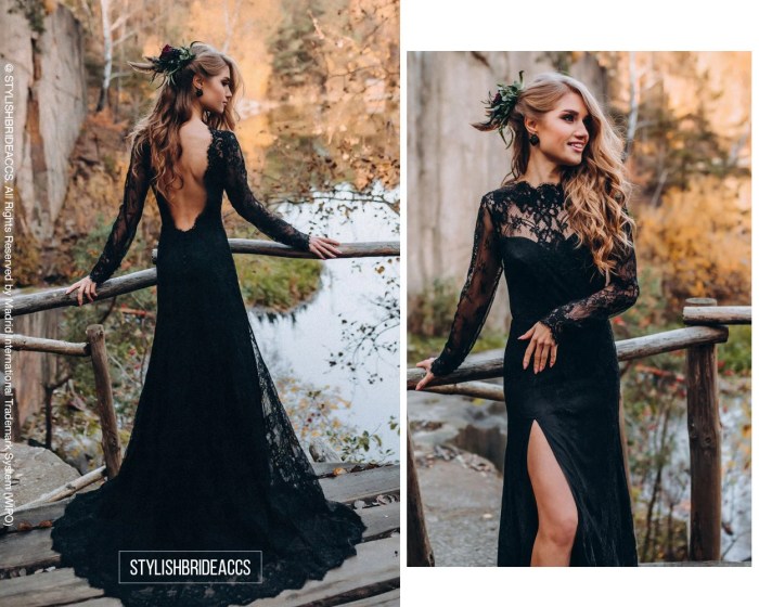 Black dresses for weddings guests