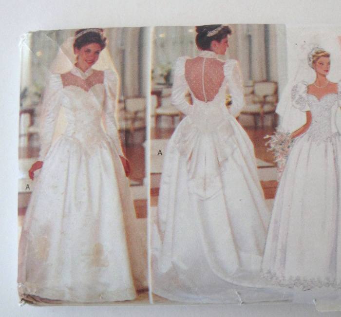 Wedding dresses from the 1990s