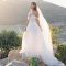 Off the Shoulder Neckline Wedding Dresses