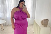 Wedding guest dresses fall plus size